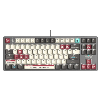 Klawiatura mechaniczna A4tech Bloody S87 Pixels Red USB