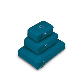 Zestaw organizerów Osprey Ultralight Packing Cube Set - waterfront blue