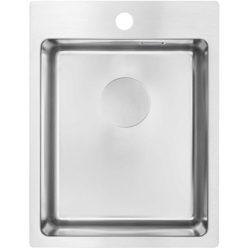 Zlewozmywak stalowy 1-komorowy