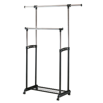 CLOTHES HANGER WU11 BLACK 90X142-170