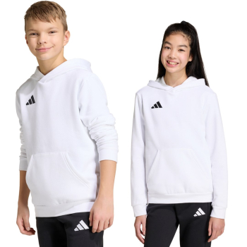 Bluza dla dzieci adidas Entrada 26 Hoody biała JZ6561 140cm