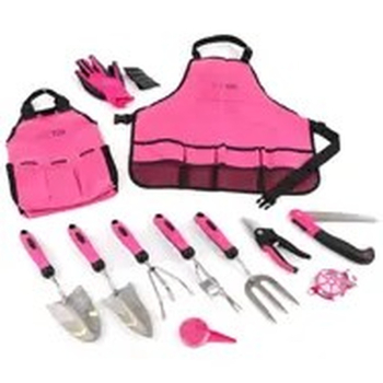 SIXTOL GARDEN PINK 12 / Zestaw narzędzi ogrodowych / 12 szt