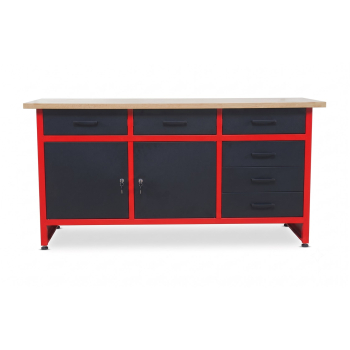 AWTOOLS STÓŁ WARSZTATOWY 6 SZUFLAD 160x60x85cm