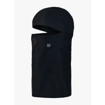 Kominiarka dziecięca BUFF THERMONET® HINGED BALACLAVA SOLID BLACK   one size