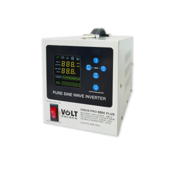 Przetwornica VOLT POLSKA SINUSPRO 850E PLUS 2/230V (500/850W) [AGM, GEL, LiFePO4]