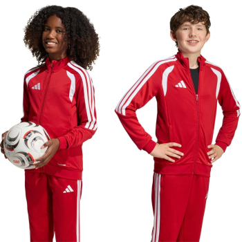 Bluza dla dzieci adidas Tiro 26 League Training czerwona JY7200 140cm