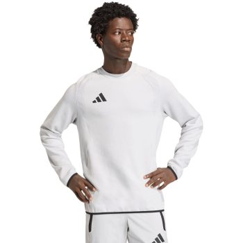 Bluza męska adidas Tiro 26 Travel Crew jasnoszara KD3323 XL