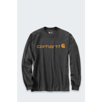 Koszulka Carhartt Dearborn Relaxed LS Logo CARBON