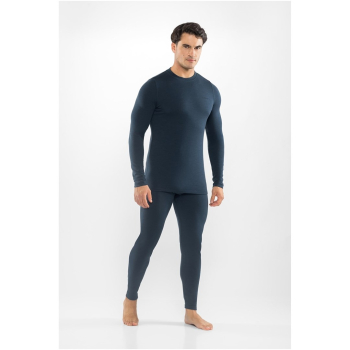 Bielizna męska VIKING Meriboo Man Set Merino granatowa   M