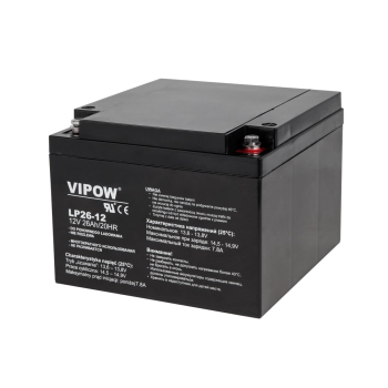 Akumulator żelowy VIPOW 12V 26Ah