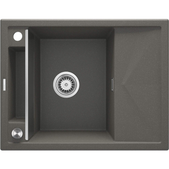 Zlewozmywak granitowy magnetyczny 1-komorowy z ociekaczem ZRM T11A 5908212095058