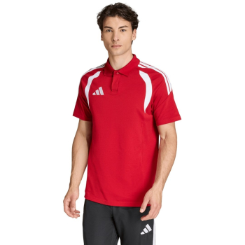 Koszulka męska adidas Tiro 26 League Polo czerwona KF3400 S