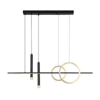 LAMP PENDANT COMBO 23W 3K BLACK/GOLD