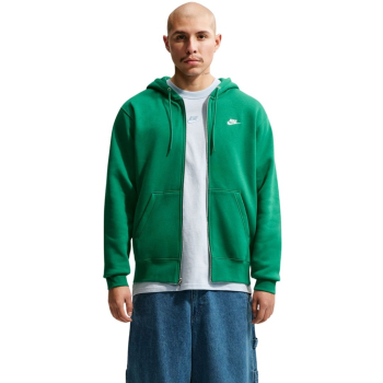 Bluza męska Nike Club BB FZ Hoodie zielona FN3861 365 L