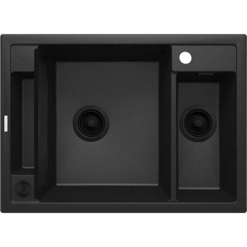 Zlewozmywak granitowy magnetyczny 1.5-komorowy ZRM G503 5908212094990