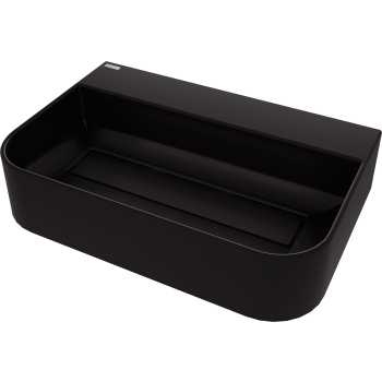 Umywalka granitowa nablatowa z miejscem na baterię - z maskownicą