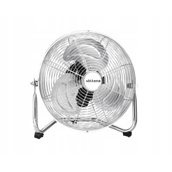 Wentylator-cyrkulator podłogowy chromowany 80W / 40 cm