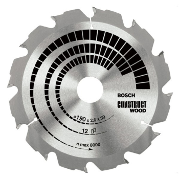 BOSCH PIŁA CONSTRU.WOOD 300x30x20z x3,2 MAT. Z GWOŹDZIAMI