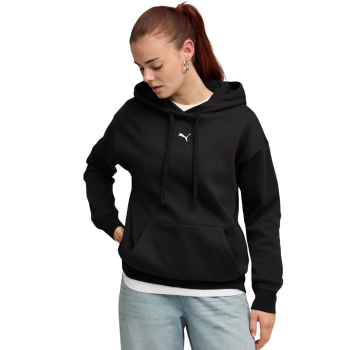 Bluza damska Puma ESS Centered Cat Logo Relaxed Hoodie czarna 692917 01 M