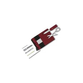 Multitool Victorinox SwissCard Classic Smart - red black