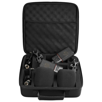 Austrian Audio OC818 Dual Set Go Black - Zestaw dwóch wielkomembranowych mikrofonów pojemnościowych