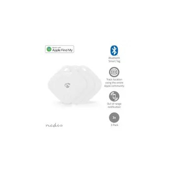 Brelok Bluetooth Nedis, Schlüssel-Finder 3er Pack do znajdowania wartościowych przedmiotów