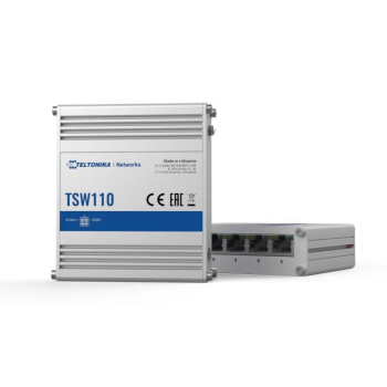 Switch TELTONIKA TSW110 5x RJ45 1000Mb/s, L2
