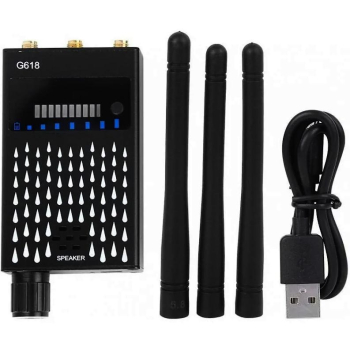 Wykrywacz podsłuchów kamer lokalizatorów Mking Mk618 3 antenowy