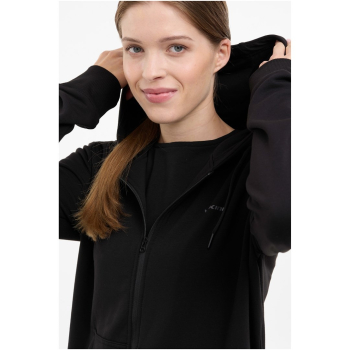 Bluza damska VIKING Team Wear Lady Bamboo rozpinana z kapturem czarna   XXL