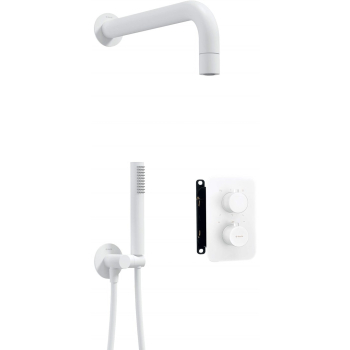 Zestaw prysznicowy podtynkowy z BOXem termostatycznym