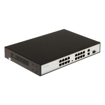 SWITCH POE TC-P3S019 SPEC:H/1621/AT/180 16-PORTOWY SFP TIANDY