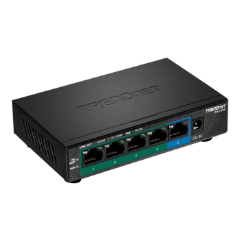 TRENDnet Switch  5 Port Gbit PoE+  32W                Metall