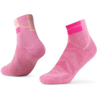 Skarpetki Buff COOLNET® QUARTER SOCK CQ PINK S   39/41