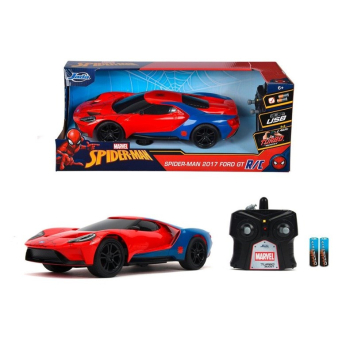 TOY RC CAR SPIDER MAN FORD GT