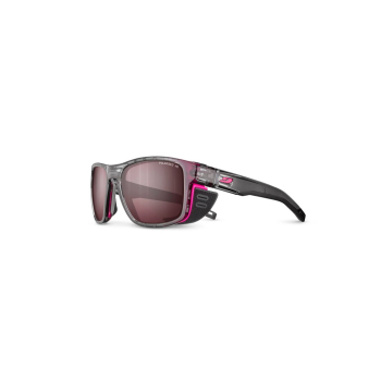 Okulary z polaryzacją Julbo Shield M - Spectron Polarized 3 HD - grey tranlu/pink
