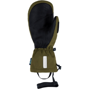 Rękawice freeride'owe dla dorosłych VIKING Norvik Pro Mitten khaki z białą skórą   6