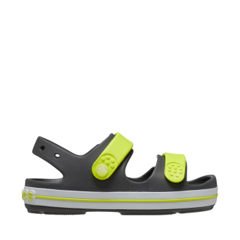 Sandały dla dzieci Crocs Crocband Cruiser grafitowo-żółte 209423 1NJ 28-29