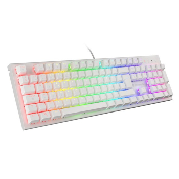 KLAWIATURA DLA GRACZY GENESIS THOR 303 FR PODŚWIETLENIE RGB MECHANICZNA BROWN SWITCH BIAŁA HOT SWAP