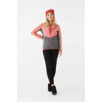 Kurtka damska VIKING Creek Hoodie Bamboo Lady rozpinana z kapturem różowa   S