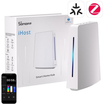 Centrala Wi-Fi, ZigBee Sonoff iHost Smart Home Hub AIBridge-26, 4GB RAM