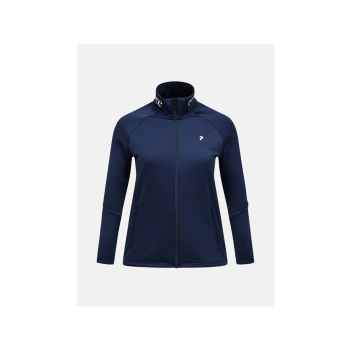 Bluza damska PEAK PERFORMANCE W Rider Essentials Zip Jacket kolor granatowy - M