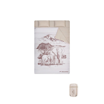 śpiwór dwuosobowy m250 nh21msd06-grey NATUREHIKE