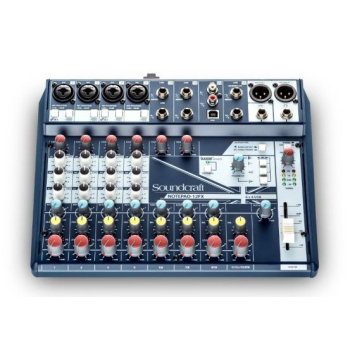 Analogowa konsoleta mikserska Soundcraft Notepad-12FX, procesor efektów