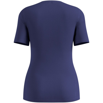 Bielizna termoaktywna z długim rękawem Odlo BL TOP crew neck s/s ACTIVE WARM roz. S Niebieska
