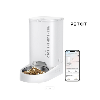 PETKIT karmnik / pojnik dla psa lub kota Kopolimer akrylonitrylo-butadieno-styrenowy (ABS) Biały Uniwersalne Automatyczne karmidło dla zwierząt