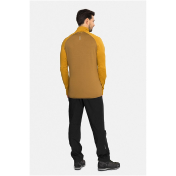 Bluza męska VIKING Birger Man rozpinana brązowo żółta   XXXL