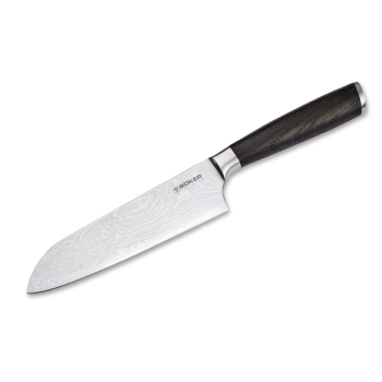 Nóż Böker Solingen Meisterklinge Damast Santoku