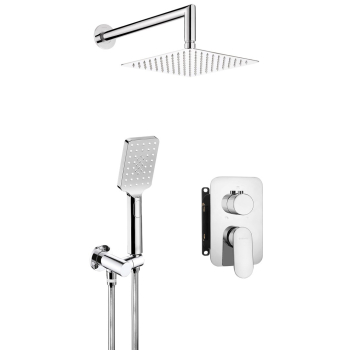 Deante Alpinia Zestaw prysznicowy podtynkowy z BOXem mieszaczowym BXYZ0GAM