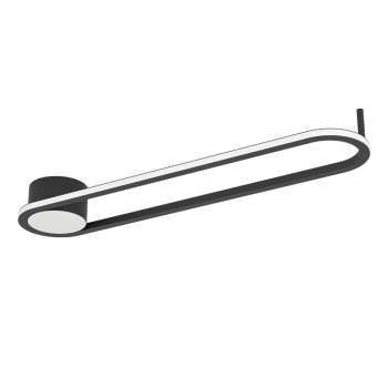 LUMINAIRE CEILING LED-CCT 24W BLACK