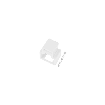 Blokada wtyku RJ45 przed nieautoryzowanym wypięciem, kolor przezroczysty (opakowanie 24 szt. + klucz) ALANTEC
